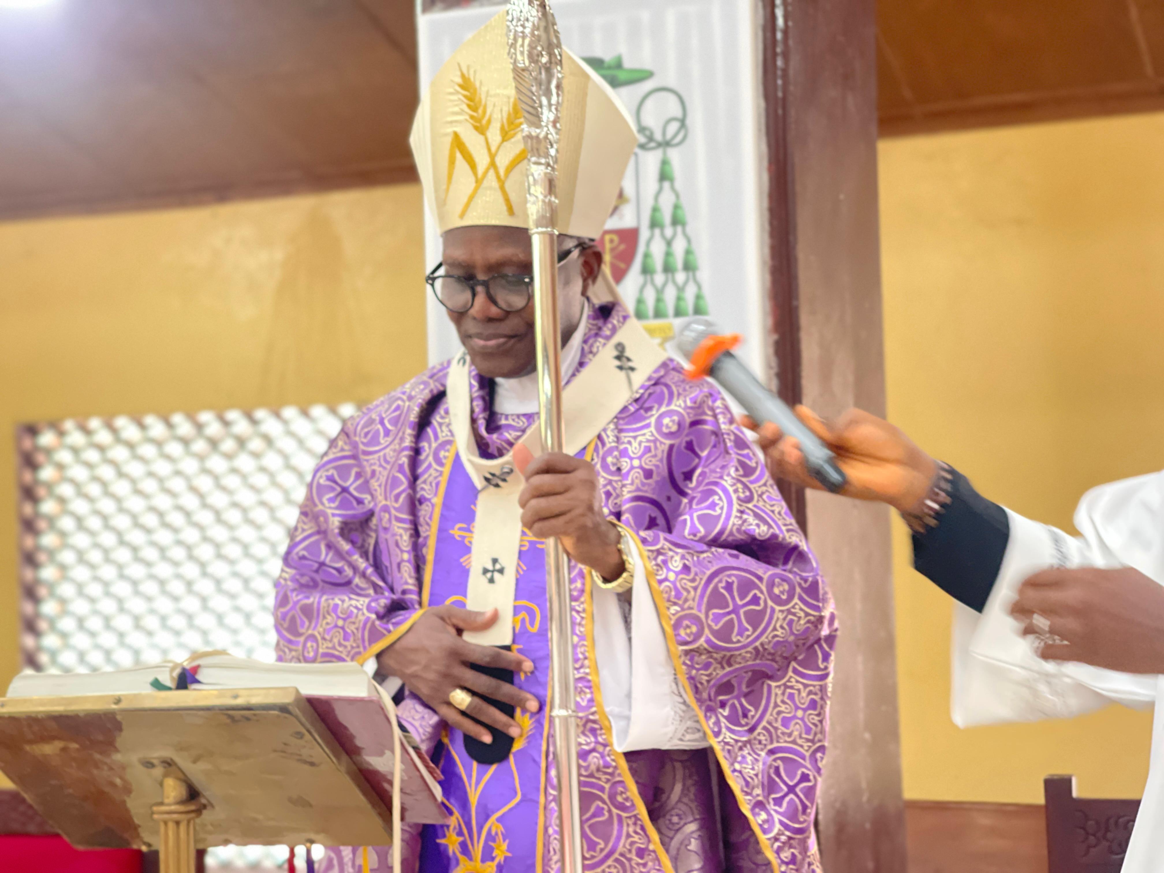 Archbishop Jubwe Celebrates 4th Sunday of Advent Mass at Sacred Heart Cathedral