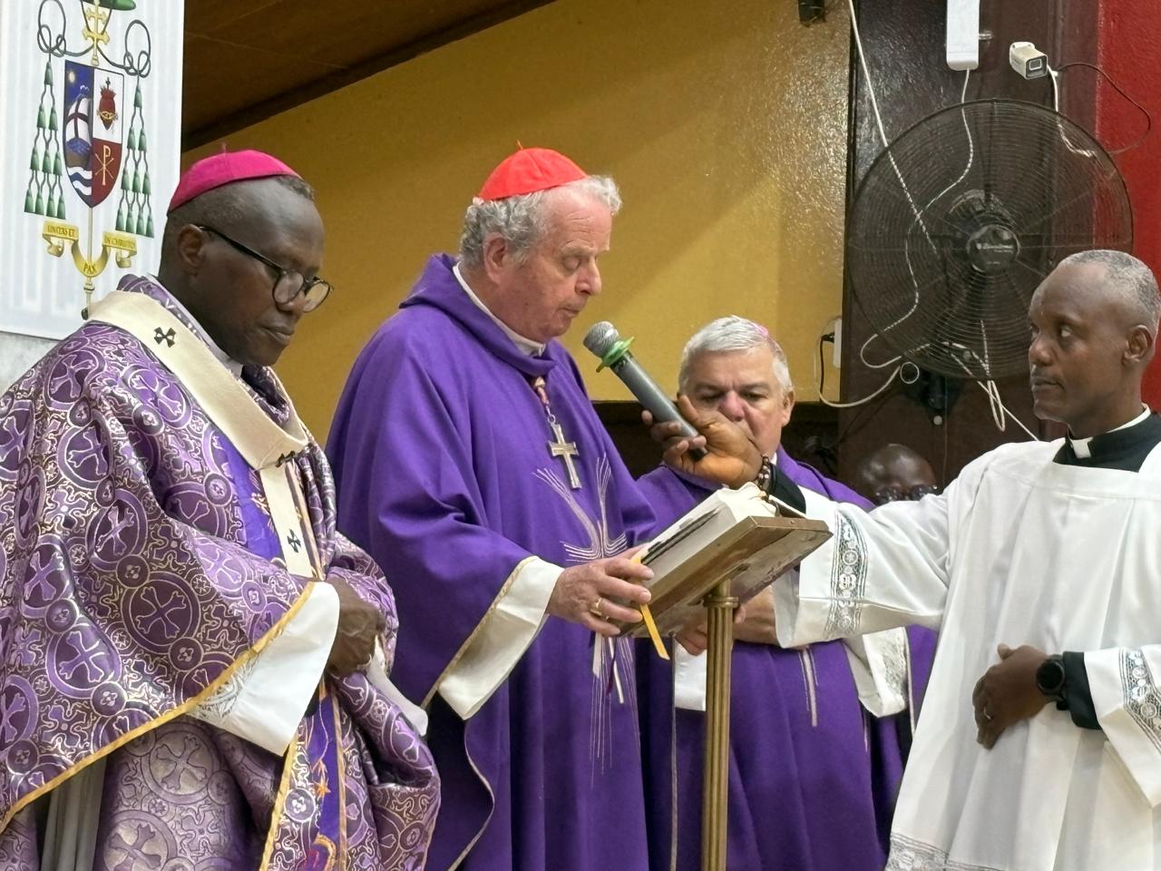 Archdiocese of Monrovia Begins Lenten Journey with Cardinal Miglio