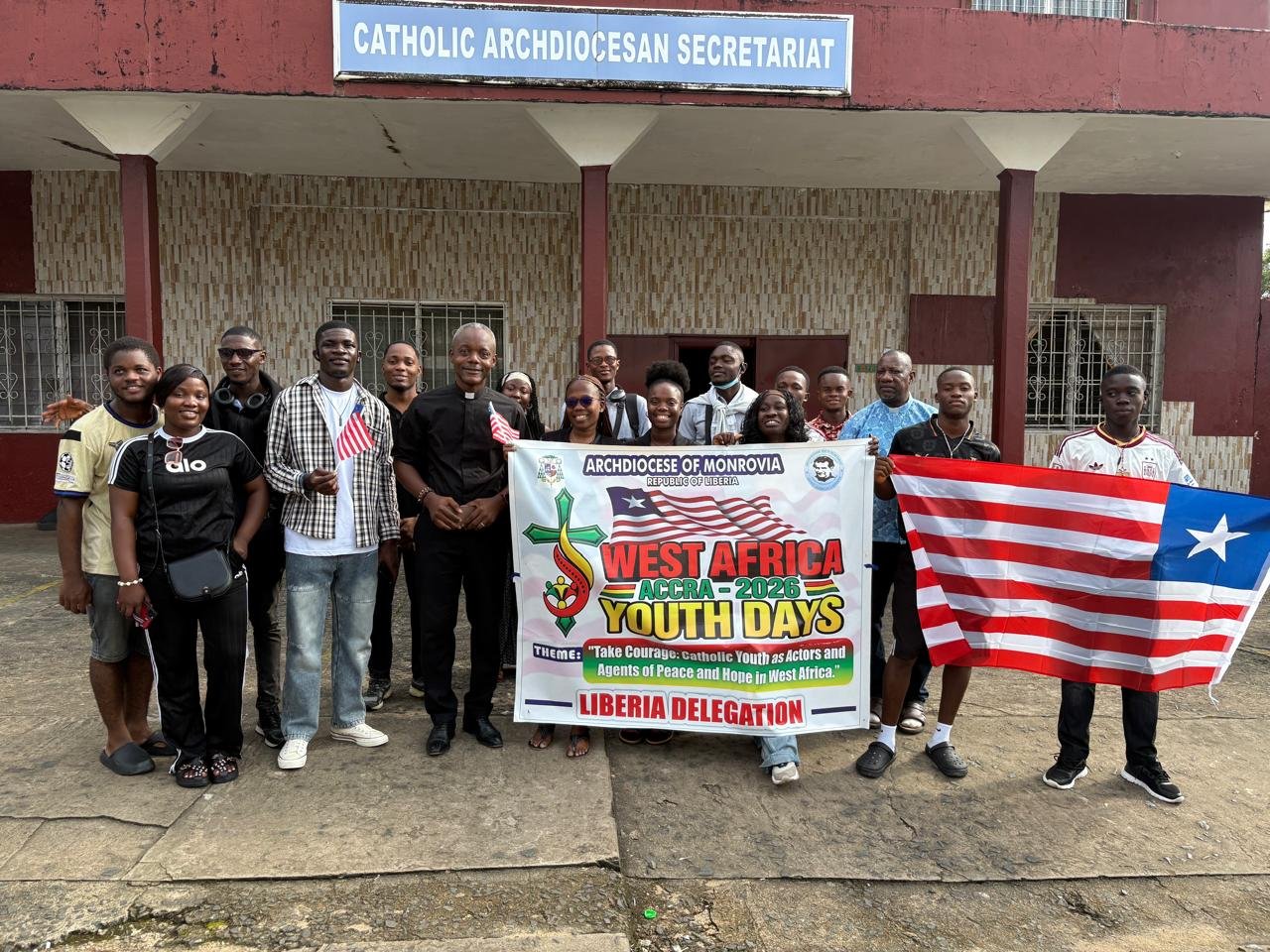 22 Young Pilgrims Journey to Accra for West Africa Youth Days 2026