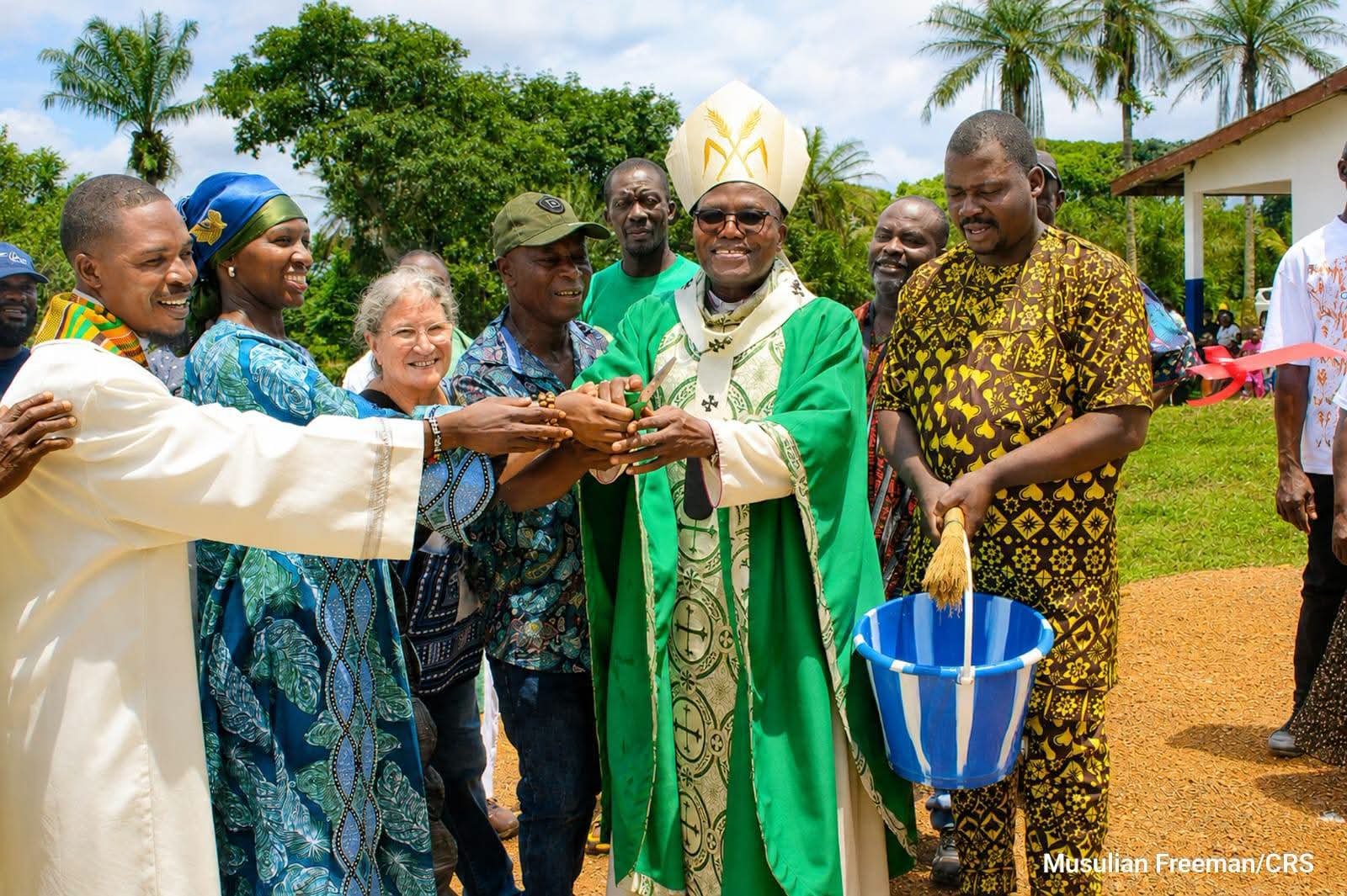 Archbishop Jubwe Brings Hope and Clean Water to Massatine