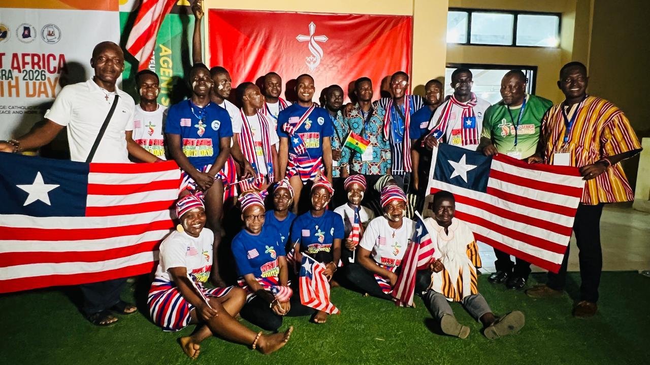 Archdiocese of Monrovia Youth Participate in Inaugural West Africa Youth Days in Ghana